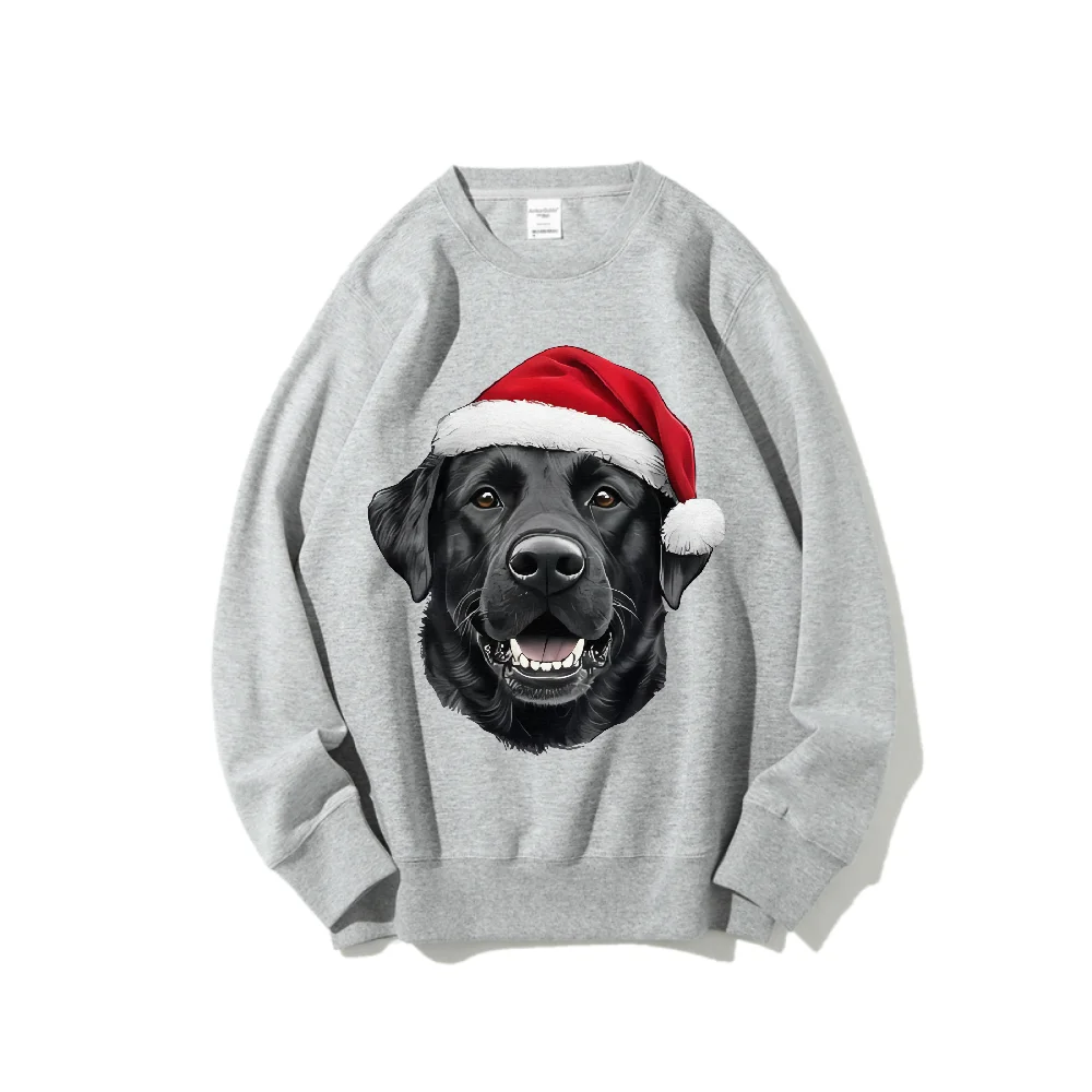 Причудливая рождественская шляпа Санта-Клауса, толстовка с принтом собаки, унисекс, топ с круглым вырезом и длинными рукавами для праздничных любителей моды, универсальный, на каждый день
Причудливая рождественская шляпа Санта-Клауса, толстовка с принтом собаки, унисекс, топ с круглым вырезом и длинными рукавами для праздничных любителей моды, универсальный, на каждый день
