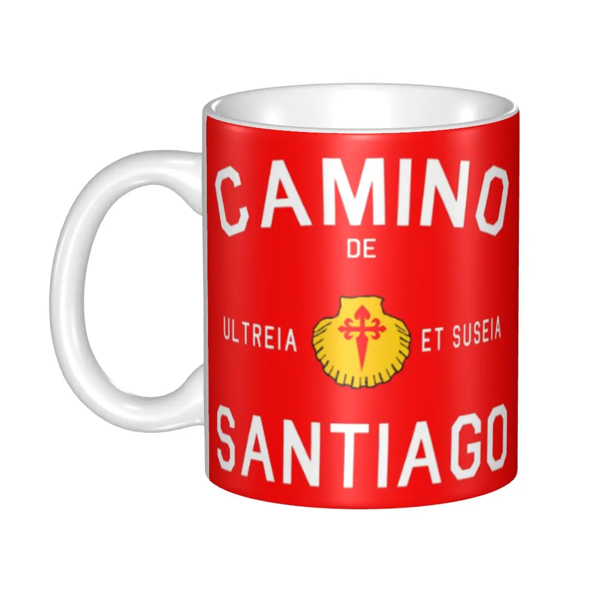 Buen Camino De Santiago Coffee Mug DIY Customized Compostela Peregrino Ceramic Mug Cup Creative Present
Buen Camino De Santiago Coffee Mug DIY Customized Compostela Peregrino Ceramic Mug Cup Creative Present