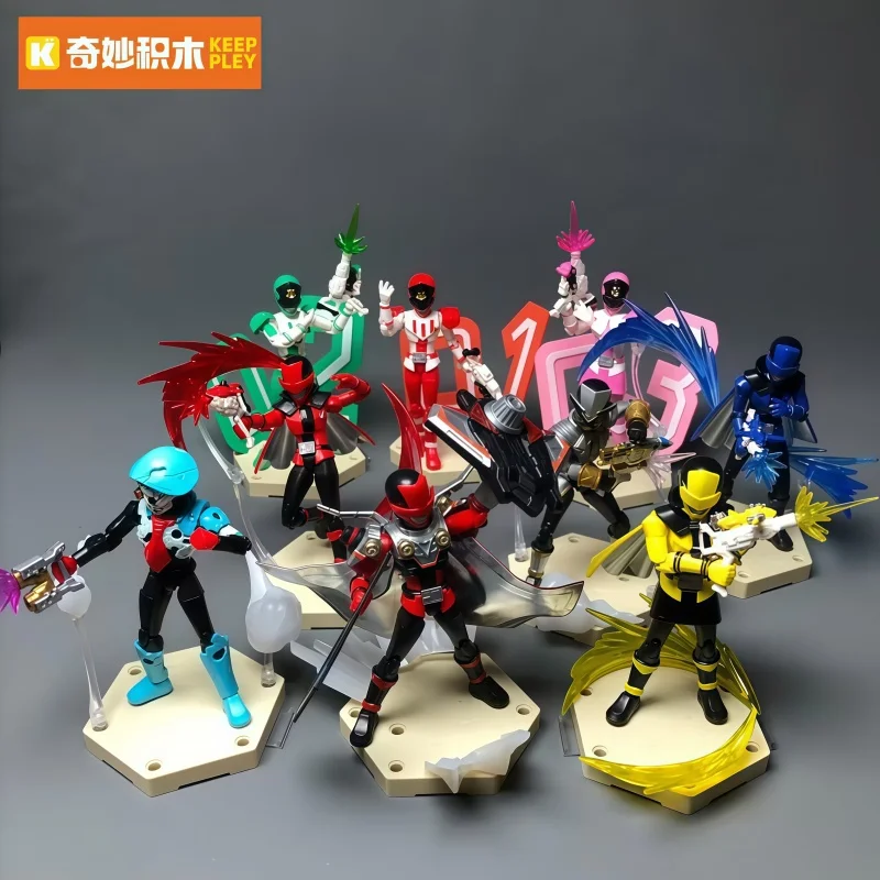 Фигурка Keeppley Anime Super Sentai Unlimited Edition Vol.2, случайная упаковка, 24 подвижных сустава, скрытые фигурки, игрушка для мальчиков, подарки
Фигурка Keeppley Anime Super Sentai Unlimited Edition Vol.2, случайная упаковка, 24 подвижных сустава, скрытые фигурки, игрушка для мальчиков, подарки