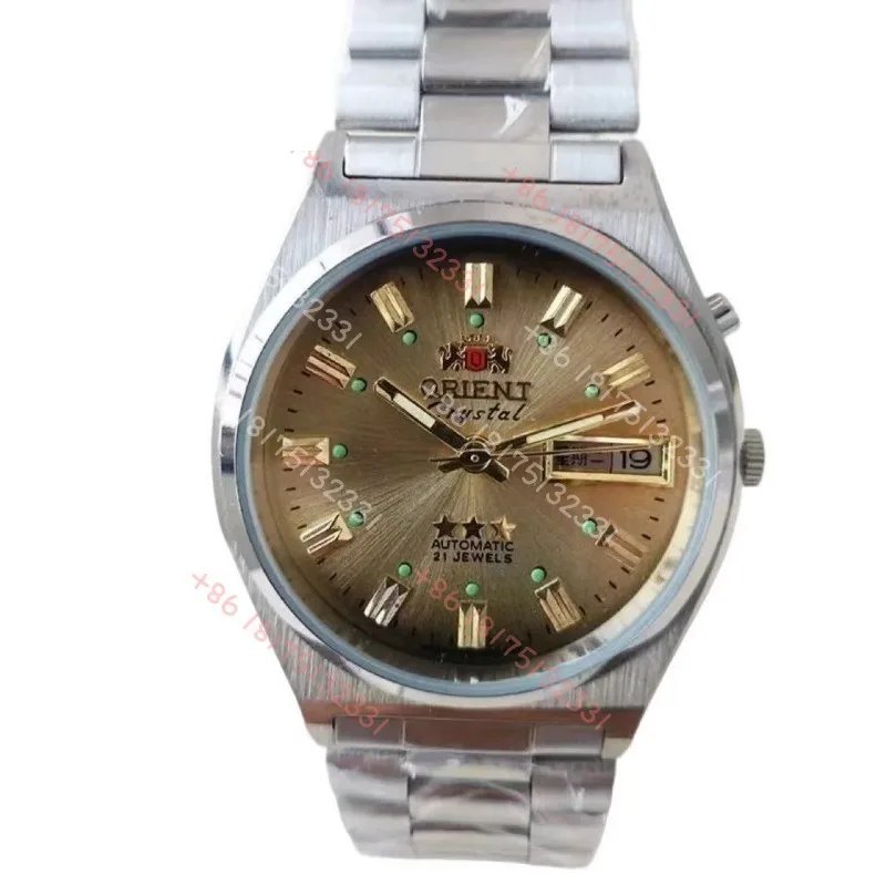 Oriental Double Lion Fully Automatic Mechanical Watch Men's Watch Luminous Double Calendar Automatic Mechanical Watch Old Double
Oriental Double Lion Fully Automatic Mechanical Watch Men's Watch Luminous Double Calendar Automatic Mechanical Watch Old Double