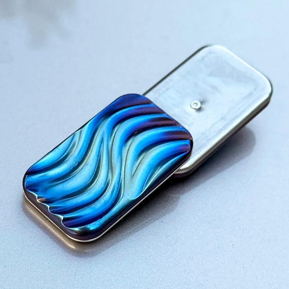 Wave Fidget Slider Unlimited Pushing Slider Titanium Blue Stress Relief Toy Portable Office Desk Anxiety Relief Gadgets
Wave Fidget Slider Unlimited Pushing Slider Titanium Blue Stress Relief Toy Portable Office Desk Anxiety Relief Gadgets