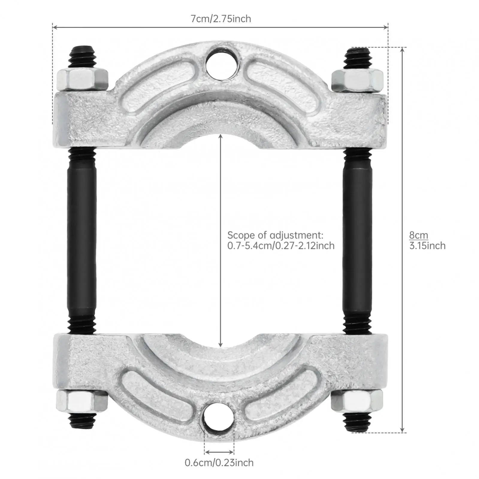 1/4 to 15/16 inch Bearing Splitter Separator Tool for Gear Pinion / Bearing Separator 40Cr Steel Drop Forged Remover Tool
1/4 to 15/16 inch Bearing Splitter Separator Tool for Gear Pinion / Bearing Separator 40Cr Steel Drop Forged Remover Tool