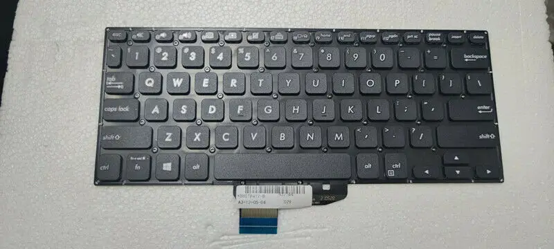 Новинка для Asus VivoBook Flip 14 TP412 TP412U TP412UA US клавиатура без подсветки
Новинка для Asus VivoBook Flip 14 TP412 TP412U TP412UA US клавиатура без подсветки