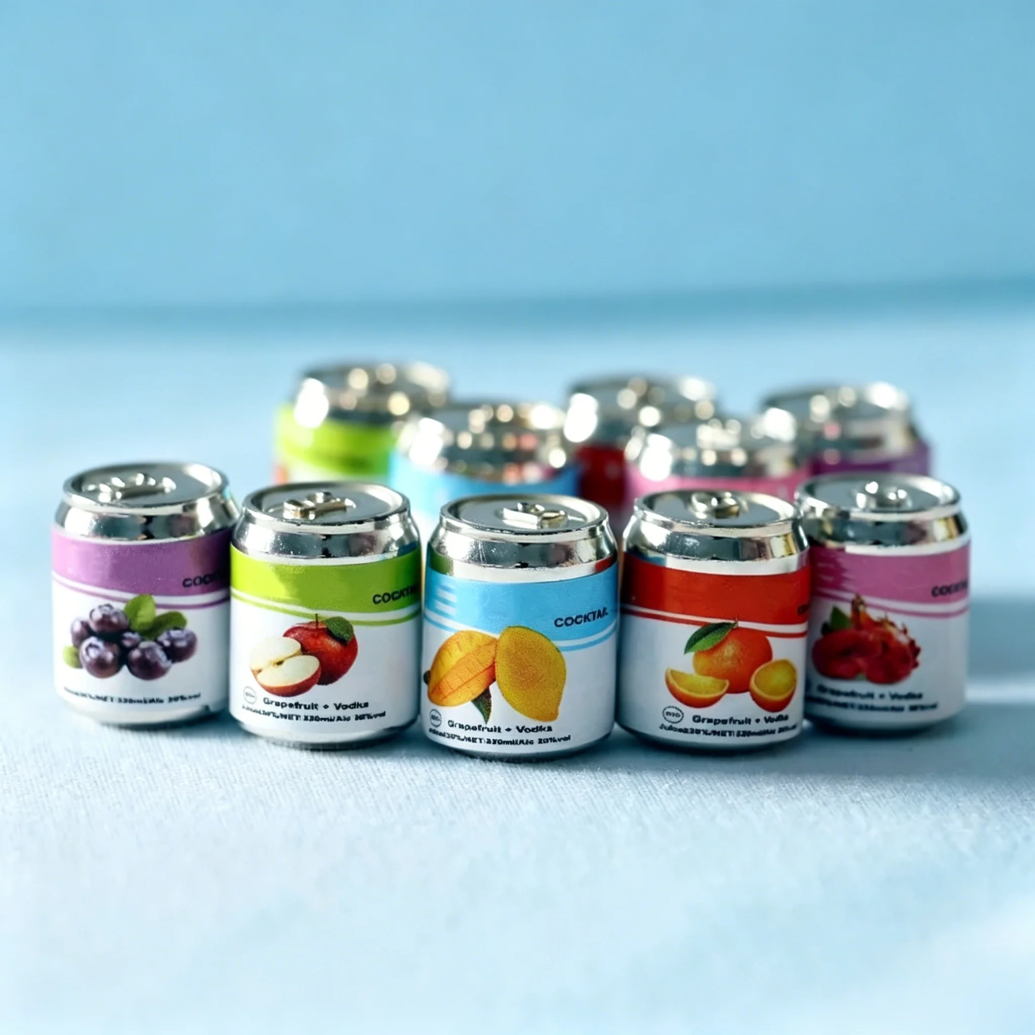 Miniature Dollhouse Fruit Bubble Wine Easy Pull Can DIY Handmade Model Scenic Food Play Collectible Toy Dolls Accessories
Miniature Dollhouse Fruit Bubble Wine Easy Pull Can DIY Handmade Model Scenic Food Play Collectible Toy Dolls Accessories