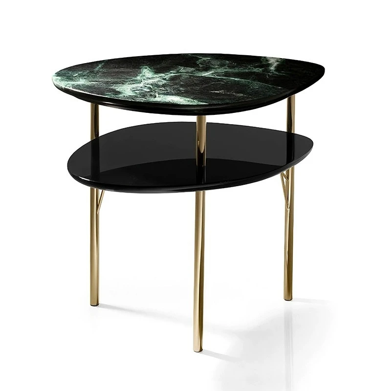 Light luxury marble edge table Modern creative small coffee table Large apartment Living room sofa corner table
Light luxury marble edge table Modern creative small coffee table Large apartment Living room sofa corner table