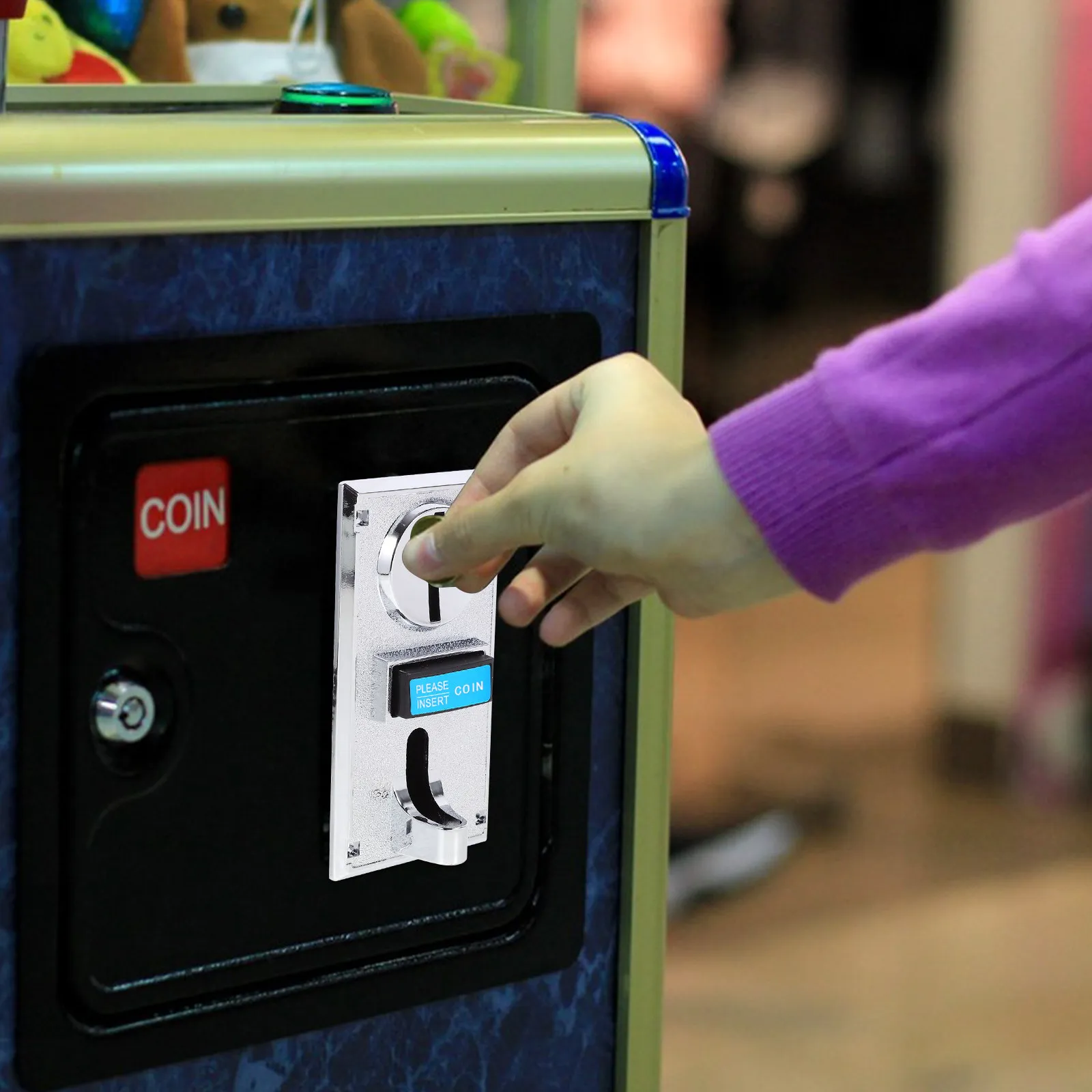 Coin Selector for Washing Machine Vending Machine Arcade Game Roll Down Multi Coins Electronic Selector Reliable Performance
Coin Selector for Washing Machine Vending Machine Arcade Game Roll Down Multi Coins Electronic Selector Reliable Performance