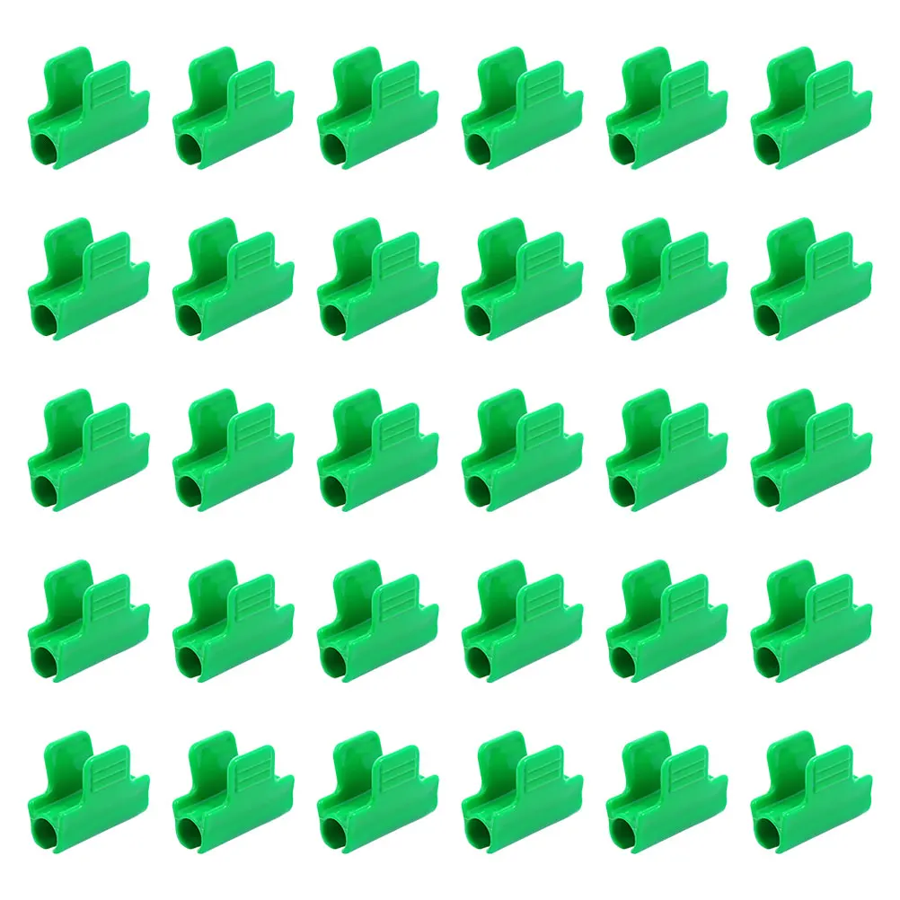 40 Pcs Greenhouse Film Clips Plastic Clamps for Garden Netting Fixing Sunshade Durable Strong Non Rusting Reusable
40 Pcs Greenhouse Film Clips Plastic Clamps for Garden Netting Fixing Sunshade Durable Strong Non Rusting Reusable