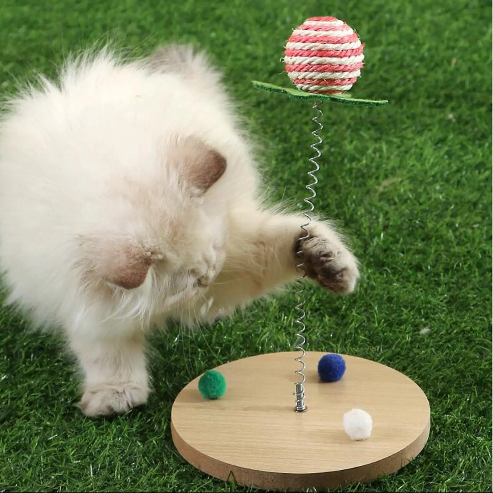 Интерактивные игрушки для кошек, забавные товары для домашних животных, мяч для кошачьих когтеточек, шарик из сизаля, пружинный шарик из сизаля для физических упражнений
Интерактивные игрушки для кошек, забавные товары для домашних животных, мяч для кошачьих когтеточек, шарик из сизаля, пружинный шарик из сизаля для физических упражнений