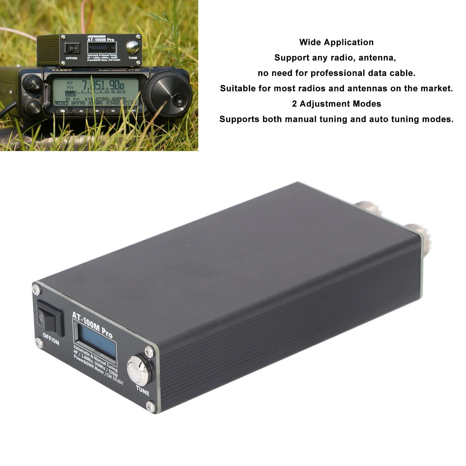 Power Standing Wavemeter Power Standing Wavemeter 1.8mhz to 30mhz 125W Antenna Tuner Power SWR Meter for Radio Station SWR Meter
Power Standing Wavemeter Power Standing Wavemeter 1.8mhz to 30mhz 125W Antenna Tuner Power SWR Meter for Radio Station SWR Meter