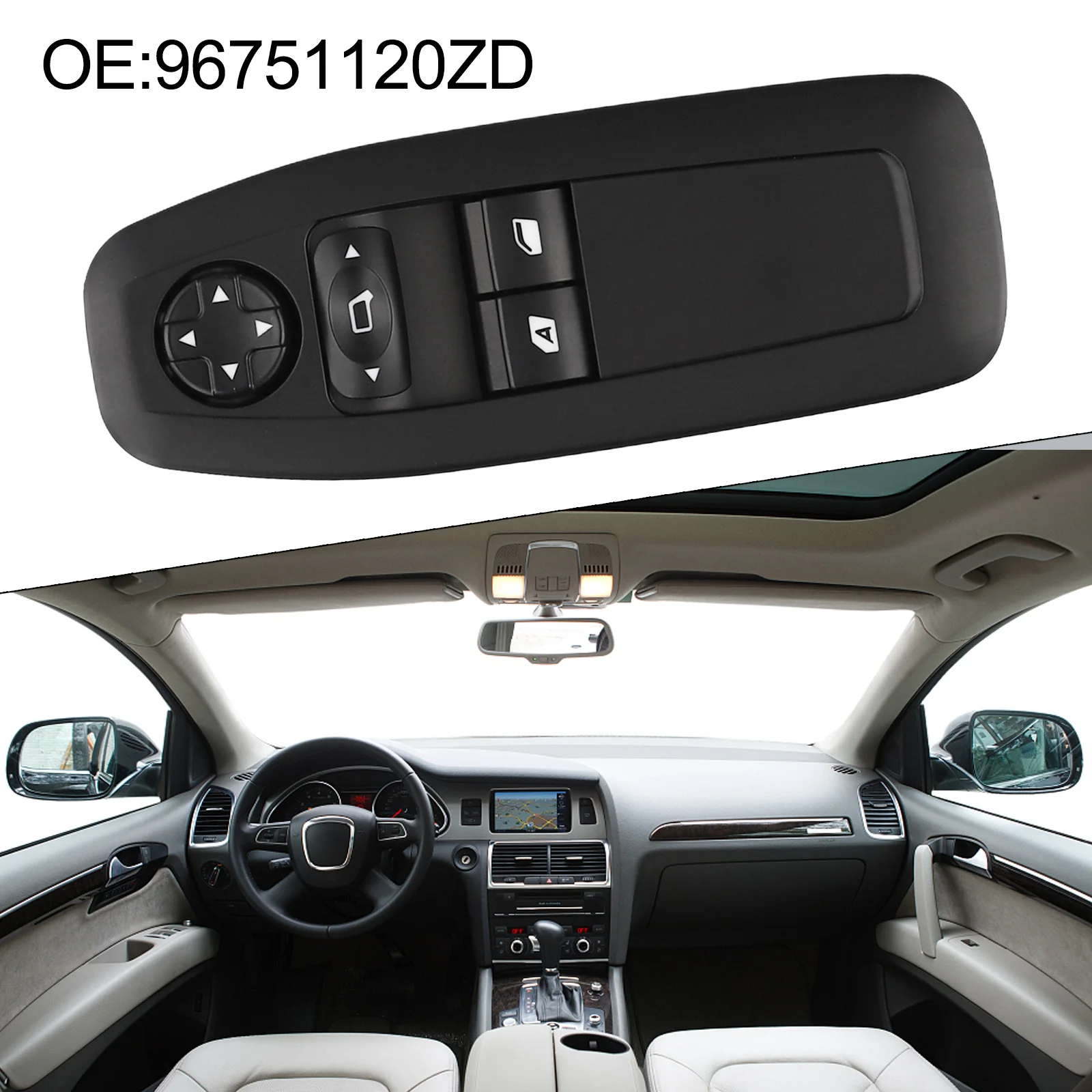 Auto Parts Lift Switch Button 6.69x2.48x2.28 Inch ABS+Metal Black Car Accessories Dustproof Brand New For 3008 2018
Auto Parts Lift Switch Button 6.69x2.48x2.28 Inch ABS+Metal Black Car Accessories Dustproof Brand New For 3008 2018