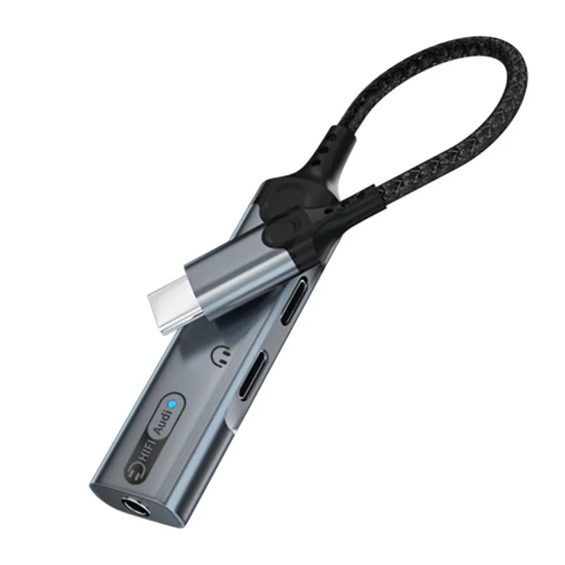 Адаптер для наушников PD60W 3 в 1, разветвитель для быстрой зарядки, Тип C на 3,5 мм, DAC аудио, двойной тип C, преобразователь для наушников-B
Адаптер для наушников PD60W 3 в 1, разветвитель для быстрой зарядки, Тип C на 3,5 мм, DAC аудио, двойной тип C, преобразователь для наушников-B