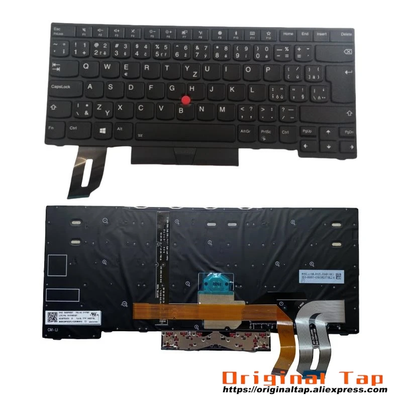 Клавиатура CZ с чешской подсветкой для Lenovo Thinkpad E480 E485 E490 T480S T490 T495 P43S L480 L490 L380 L390 Yoga 01EN976 01EN980 01EN9
Клавиатура CZ с чешской подсветкой для Lenovo Thinkpad E480 E485 E490 T480S T490 T495 P43S L480 L490 L380 L390 Yoga 01EN976 01EN980 01EN9