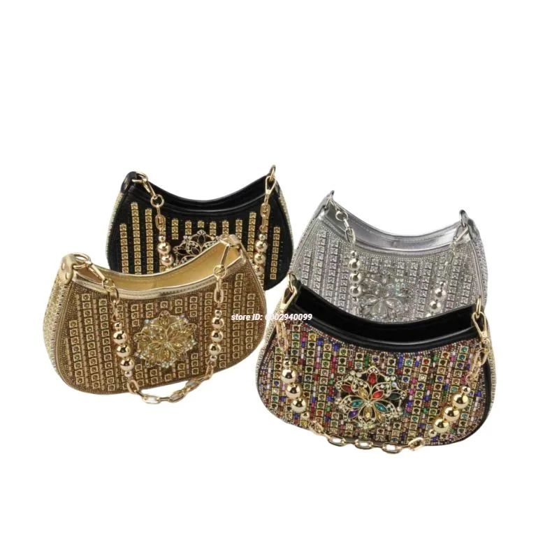 Sparkly Crystal Embellished Evening Clutch Bag For Women Elegant Wedding Party Handbag Luxury
Sparkly Crystal Embellished Evening Clutch Bag For Women Elegant Wedding Party Handbag Luxury