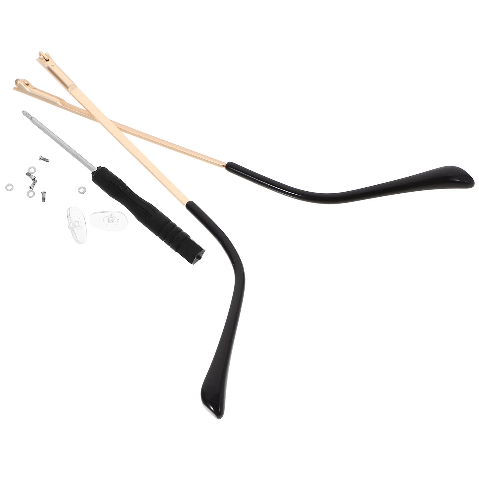 1Pair Glasses Arm Replacement Metal Universal Eyeglasses Repair Kit Replacement Temples Glasses Accessories for Sunglasses
1Pair Glasses Arm Replacement Metal Universal Eyeglasses Repair Kit Replacement Temples Glasses Accessories for Sunglasses