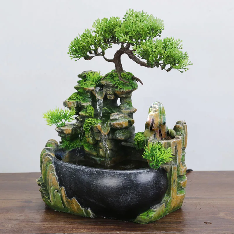 AT44-EU Plug,Indoor Simulation Resin Rockery Waterscape Feng Shui Water Fountain Home Desktop Decoration Crafts
AT44-EU Plug,Indoor Simulation Resin Rockery Waterscape Feng Shui Water Fountain Home Desktop Decoration Crafts