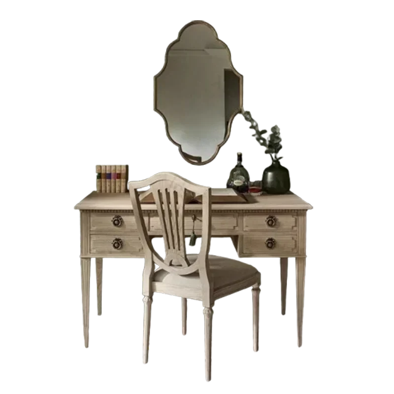 Versatile Modern Minimalist House Chair Vanity Table Girl Unique Penteadeira De Maquiagem Bedroom Furniture
Versatile Modern Minimalist House Chair Vanity Table Girl Unique Penteadeira De Maquiagem Bedroom Furniture