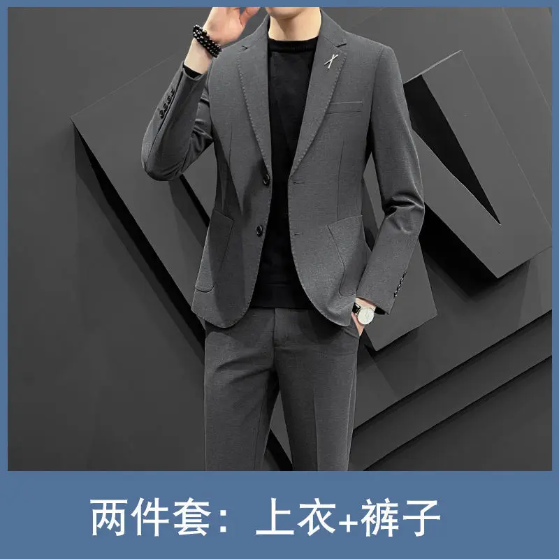 wm56Fashion men's business casual gray small suit Korean style formal wedding groom high-end suit jacket
wm56Fashion men's business casual gray small suit Korean style formal wedding groom high-end suit jacket