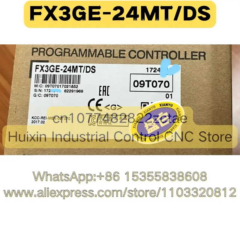 Brand New Original FX3GE-24MT/DS FX3GE-24MT DS PLC Module
Brand New Original FX3GE-24MT/DS FX3GE-24MT DS PLC Module