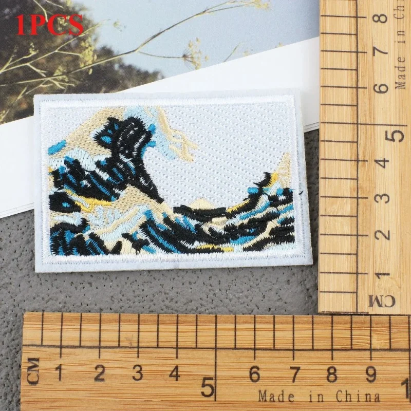 Wave Cloth Sticker Mountain and River Picture Embroidery Sticker Adhesive Badge Boy Cartoon Embroidery
Wave Cloth Sticker Mountain and River Picture Embroidery Sticker Adhesive Badge Boy Cartoon Embroidery