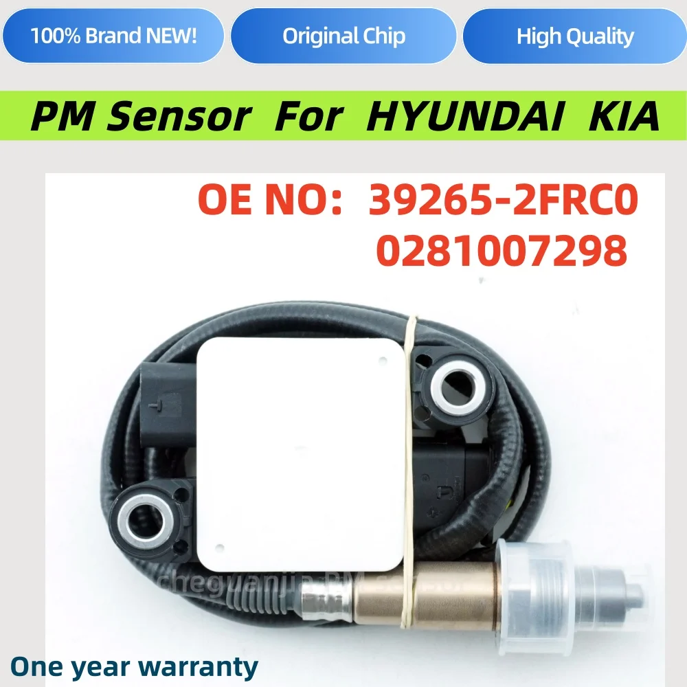 39265-2FRC0 392652FRC0 39265 2FRC0 0281007298 Particulate Matter Sensor PM Sensor For Hyundai Kia Genesis G70 2019~2024
39265-2FRC0 392652FRC0 39265 2FRC0 0281007298 Particulate Matter Sensor PM Sensor For Hyundai Kia Genesis G70 2019~2024