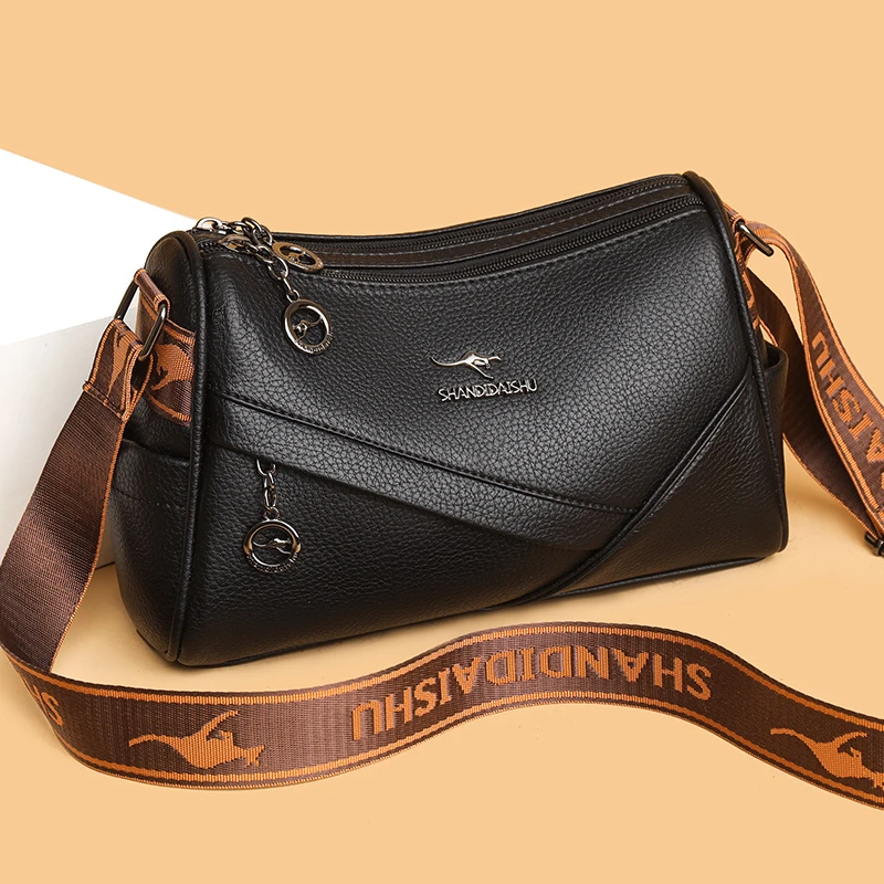 Кожаная многослойная большая сумка-подушка Capaci для женщин, модная сумка через плечо Briti Sle, повседневное использование с одним ремешком
Кожаная многослойная большая сумка-подушка Capaci для женщин, модная сумка через плечо Briti Sle, повседневное использование с одним ремешком