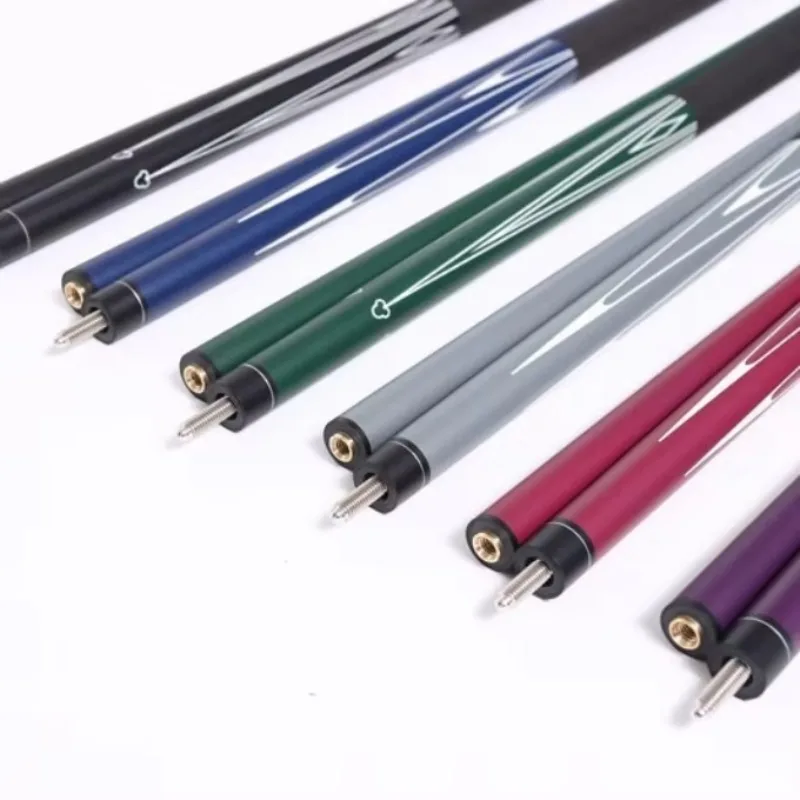 Hot-selling multicolor 2-piece carbon fiber cue, 58 inch, 9.5-13mm tip, textured grip.
Hot-selling multicolor 2-piece carbon fiber cue, 58 inch, 9.5-13mm tip, textured grip.