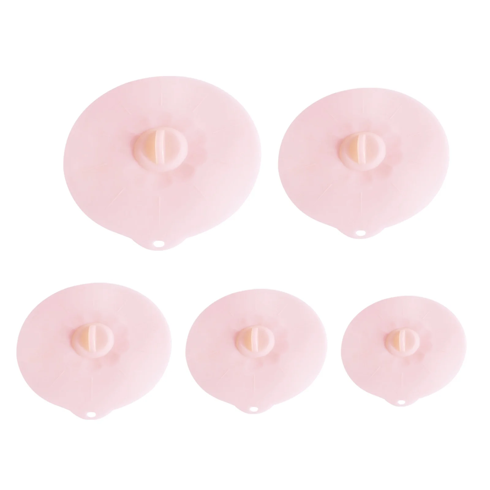 5 Pcs Hygienic Pot Covers Multifunction Sealed Lids Bowl Multi-size Silicone Reusable
5 Pcs Hygienic Pot Covers Multifunction Sealed Lids Bowl Multi-size Silicone Reusable