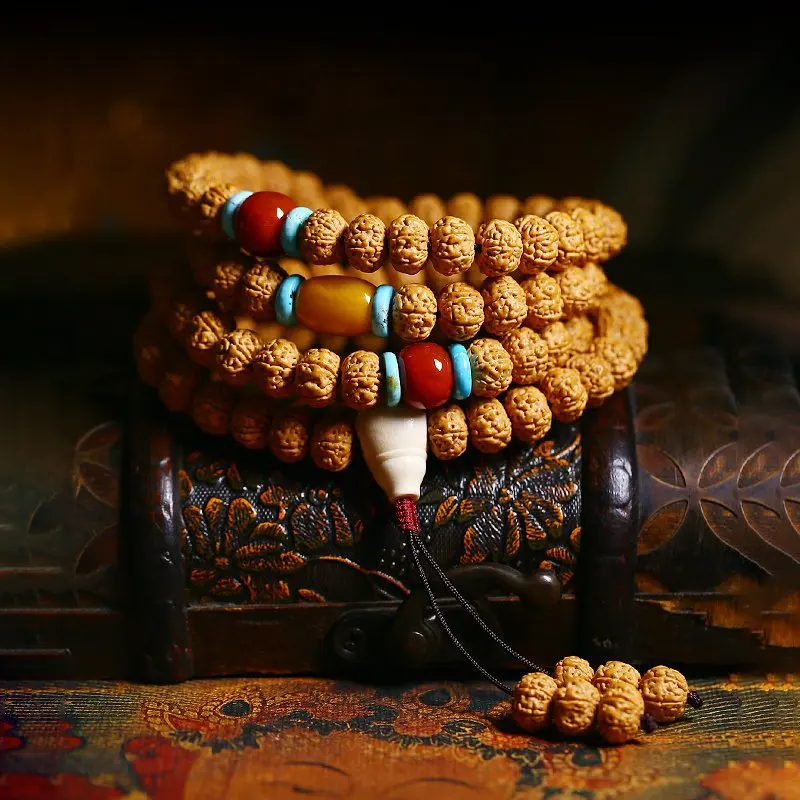 Indonesia 108 Beads Explosive Texture Small Vajra Bodhi Unisex Bracelet Necklace
Indonesia 108 Beads Explosive Texture Small Vajra Bodhi Unisex Bracelet Necklace