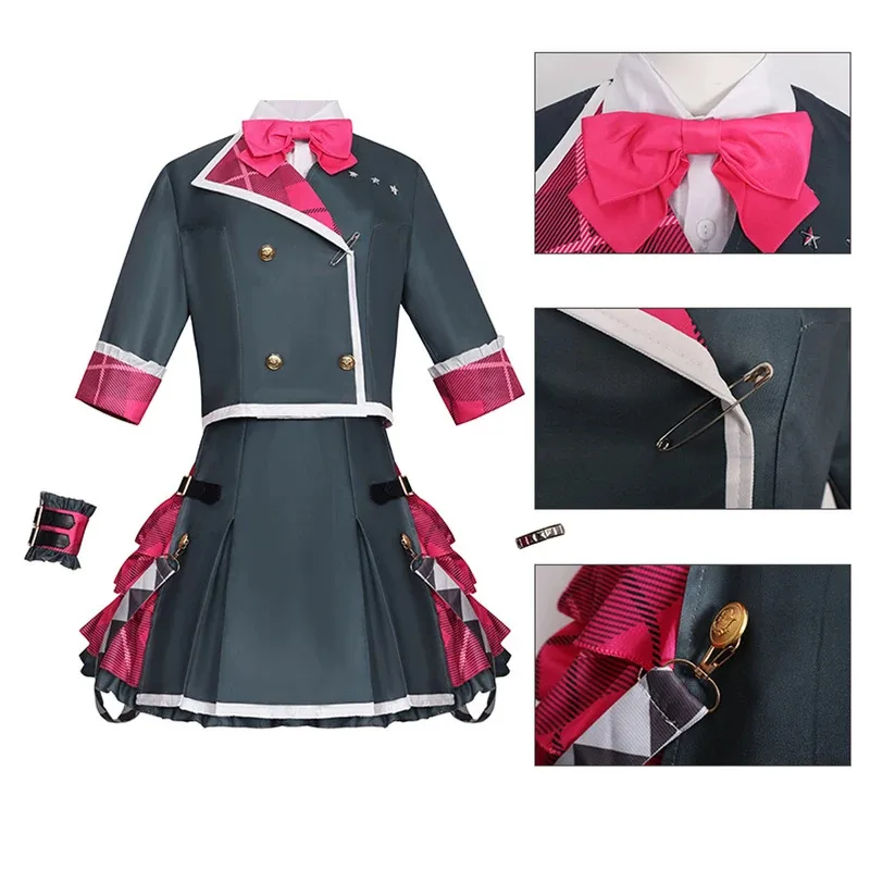 AIAI 2025Project Sekai Leo/необходимо, рубашка, униформа в клетку, юбка, новое женское платье для кампуса, костюмы для косплея Мику на Хэллоуин
AIAI 2025Project Sekai Leo/необходимо, рубашка, униформа в клетку, юбка, новое женское платье для кампуса, костюмы для косплея Мику на Хэллоуин 