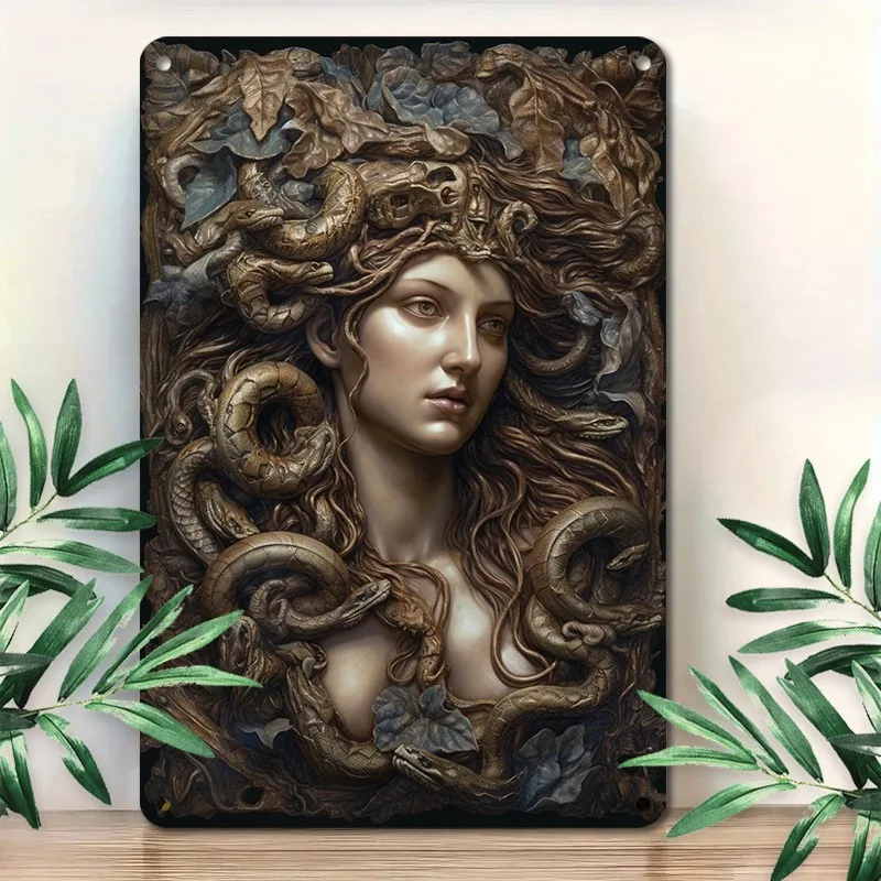 Medusa Art Poster, Gothic Demon Theme, 2D Display Effect, High Bend Resistance, Vintage Style Decor for Home, Gym, Unique Gift
Medusa Art Poster, Gothic Demon Theme, 2D Display Effect, High Bend Resistance, Vintage Style Decor for Home, Gym, Unique Gift