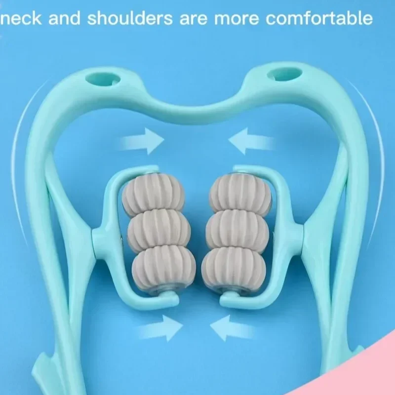 1Pc Neck Massage Cervical Massager Clip Artifact Six Wheel Neck Kneading Massager Manual Multifunctional Household (Pink/Blue)
1Pc Neck Massage Cervical Massager Clip Artifact Six Wheel Neck Kneading Massager Manual Multifunctional Household (Pink/Blue)