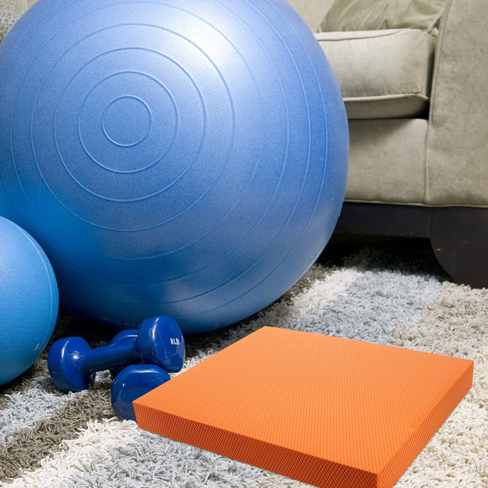 1pc Balance Pad Tpe Non Slip Exercise Mat For Yoga Core Training Fitness Equipment Portable Workout Stability Trainer
1pc Balance Pad Tpe Non Slip Exercise Mat For Yoga Core Training Fitness Equipment Portable Workout Stability Trainer