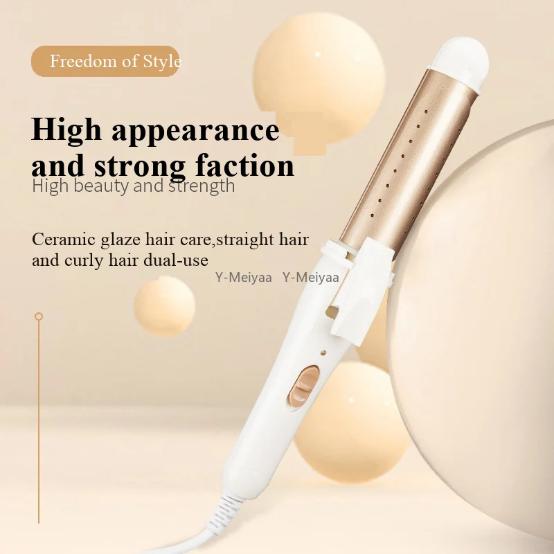 Gold Ceramic Hair Curler 3 in 1 Multifunction Curling Iron Straightener Heated Roller Professional Styling Tool
Gold Ceramic Hair Curler 3 in 1 Multifunction Curling Iron Straightener Heated Roller Professional Styling Tool
