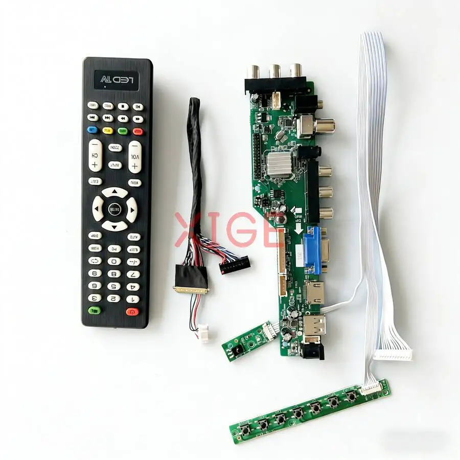 Controller Board Fit B140XW01 B140XW04 B140XW02 B140XW03 1366x768 HDMI/VGA/AV/USB/DVB 1366*768 Laptop Screen 40-Pin LVDS Kit DIY
Controller Board Fit B140XW01 B140XW04 B140XW02 B140XW03 1366x768 HDMI/VGA/AV/USB/DVB 1366*768 Laptop Screen 40-Pin LVDS Kit DIY