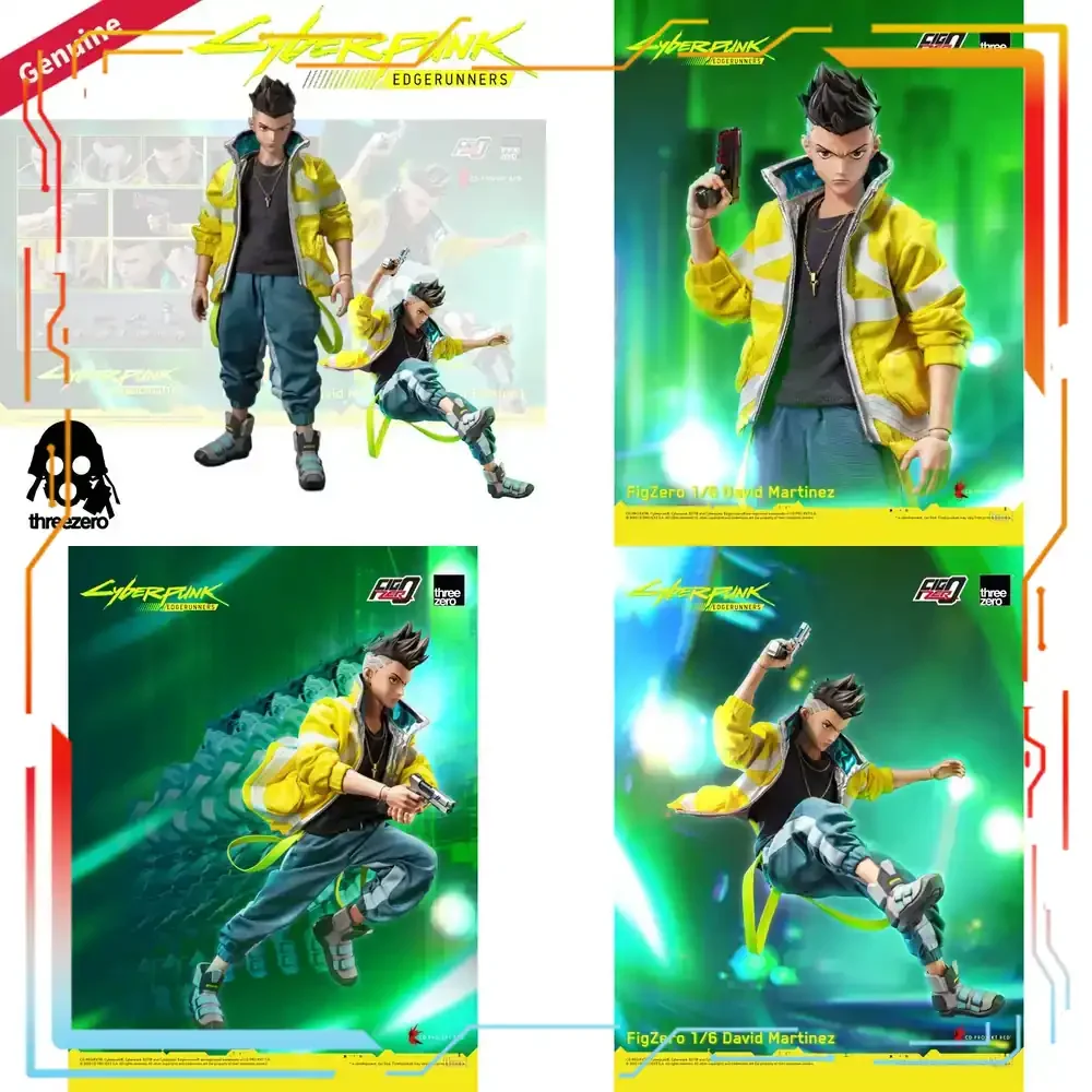 ThreeZero Cyberpunk Edgerunners David Martinez 1/6 Scale Action Figure 280mm Anime Game Collectible Toy Original Genuine
ThreeZero Cyberpunk Edgerunners David Martinez 1/6 Scale Action Figure 280mm Anime Game Collectible Toy Original Genuine