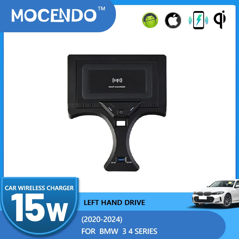 For BMW G20 G21 G22 G28 3 4 Series 2020-2024 LHD 15W Car Qi Wireless Charging Phone Charger Fast Charger Charging Pad Plate
For BMW G20 G21 G22 G28 3 4 Series 2020-2024 LHD 15W Car Qi Wireless Charging Phone Charger Fast Charger Charging Pad Plate