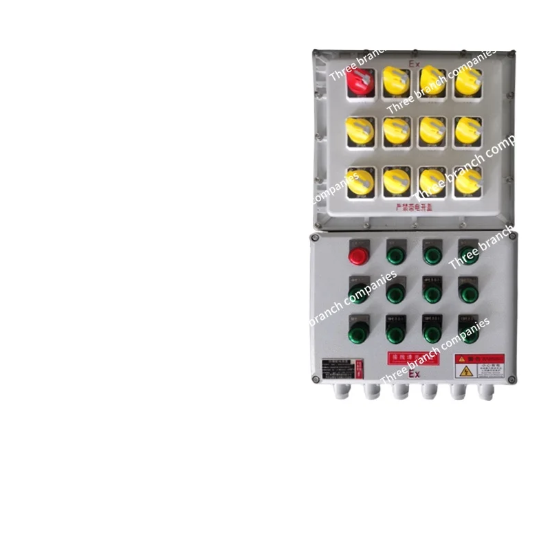 Explosion Proof Luminaire Power Wiring Distribution Box Fan Water Pump Control Cabinet
Explosion Proof Luminaire Power Wiring Distribution Box Fan Water Pump Control Cabinet