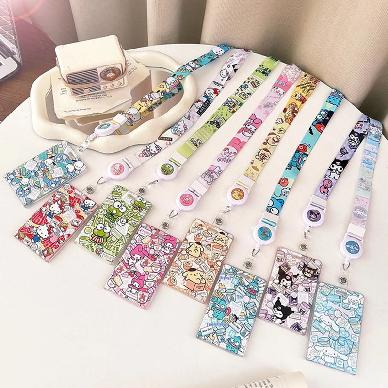 Sanrios Id Card Holder Cute Kuromi Cinnamoroll ID Name Tag Cute Bus Pass Access Card Cover Case Bag Pendant Keychain Accessory
Sanrios Id Card Holder Cute Kuromi Cinnamoroll ID Name Tag Cute Bus Pass Access Card Cover Case Bag Pendant Keychain Accessory