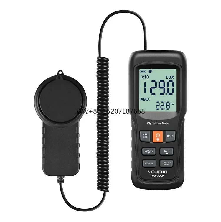High Accuracy Illuminance Meter 0~200000Lux Luxmeter Easy-handed Size 
High Accuracy Illuminance Meter 0~200000Lux Luxmeter Easy-handed Size