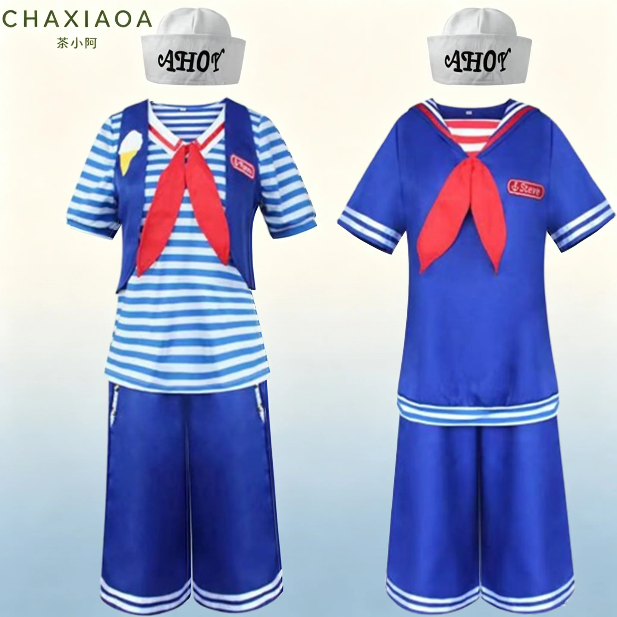 2026 Vintage Ice Cream Shop Clerk Cosplay Costume 2 Styles Sailor Uniform Set Hat Men Women Halloween Retro Fancy Dress Outfit
2026 Vintage Ice Cream Shop Clerk Cosplay Costume 2 Styles Sailor Uniform Set Hat Men Women Halloween Retro Fancy Dress Outfit