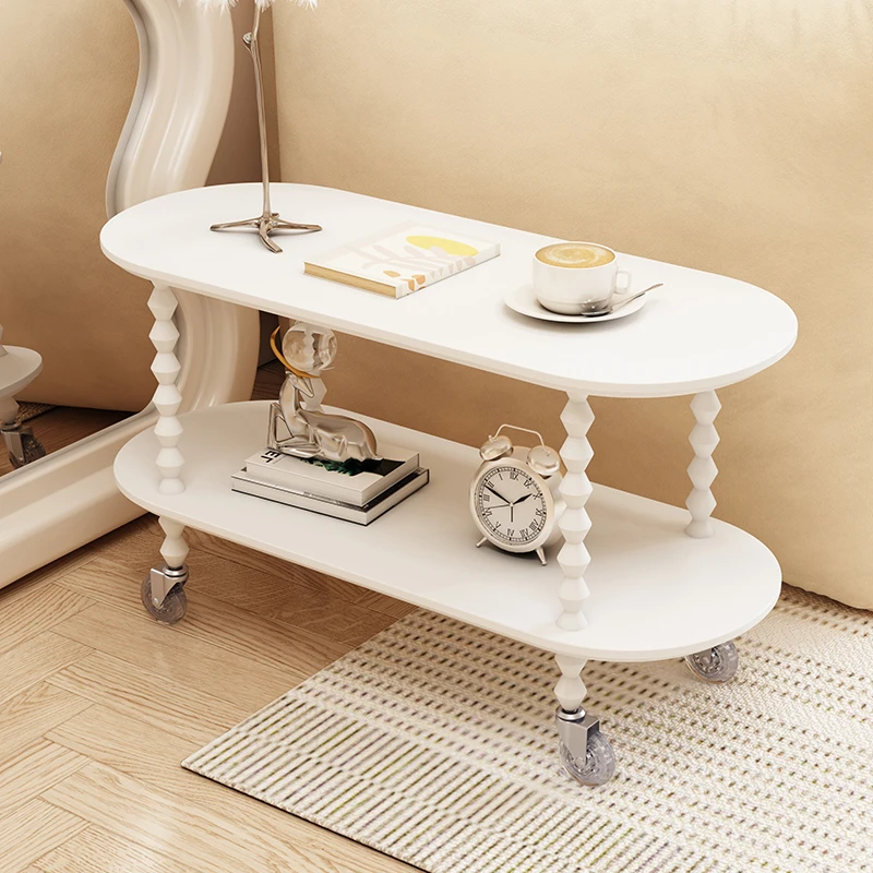 French cream style living room removable coffee table sofa side dining side trolley small apartment medieval seam table
French cream style living room removable coffee table sofa side dining side trolley small apartment medieval seam table