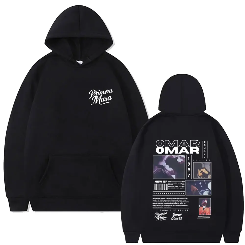 Rapper Omar Courtz Primera Musa Hoodie Men Women Hip Hop Fashion Oversized Streetwear Men's Casual High Quality Fleece Hoodies
Rapper Omar Courtz Primera Musa Hoodie Men Women Hip Hop Fashion Oversized Streetwear Men's Casual High Quality Fleece Hoodies