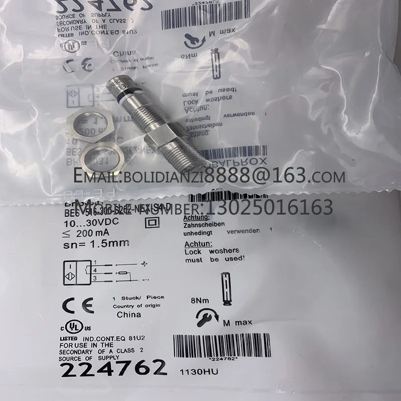 The brand-new original sensor BHS0031 BES 516-300-S262-NEX-S4-D warranty for one year in stock
The brand-new original sensor BHS0031 BES 516-300-S262-NEX-S4-D warranty for one year in stock