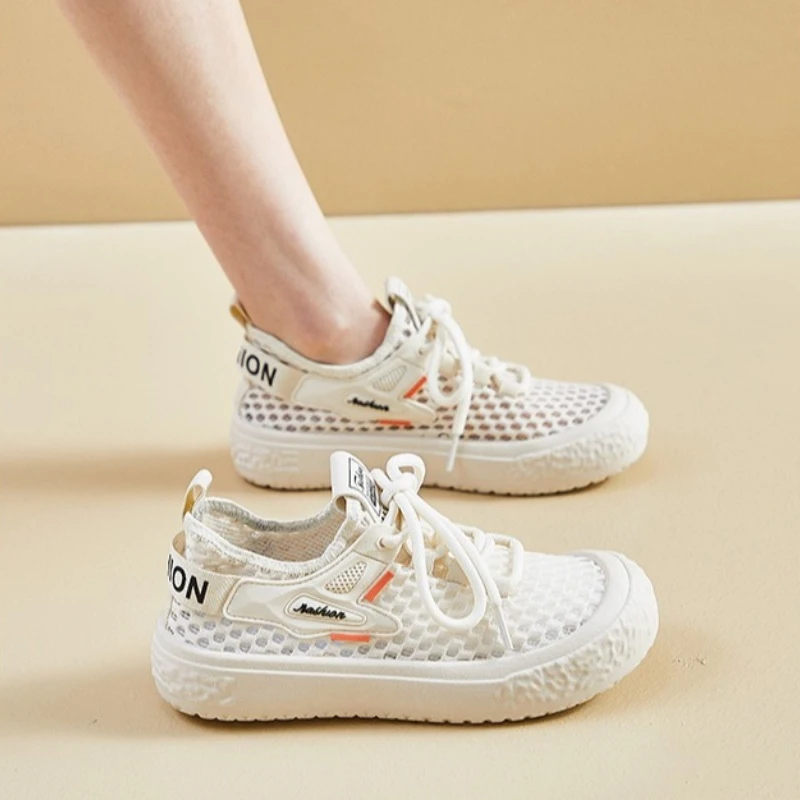 Summer White Shoes New Arrivalk-style Female Student Mesh Breathable Stylish Sneakers Casual Shoes
Summer White Shoes New Arrivalk-style Female Student Mesh Breathable Stylish Sneakers Casual Shoes