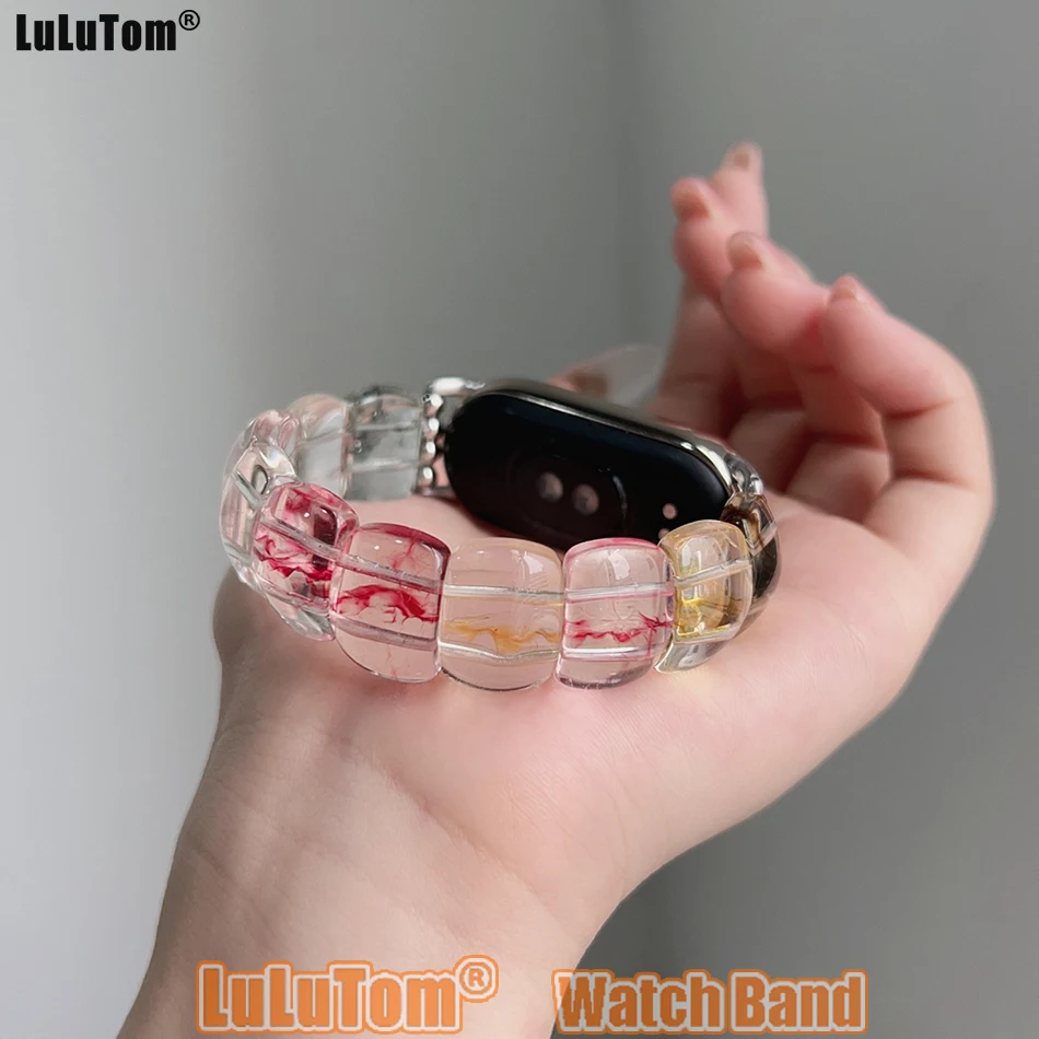 Strap For Xiaomi Mi Band 10 9 8 Pro Fashion INS Crystal Stone Watchband For Miband 8Pro 9 Pro Beaded Elastic Bracelet Wristband
Strap For Xiaomi Mi Band 10 9 8 Pro Fashion INS Crystal Stone Watchband For Miband 8Pro 9 Pro Beaded Elastic Bracelet Wristband