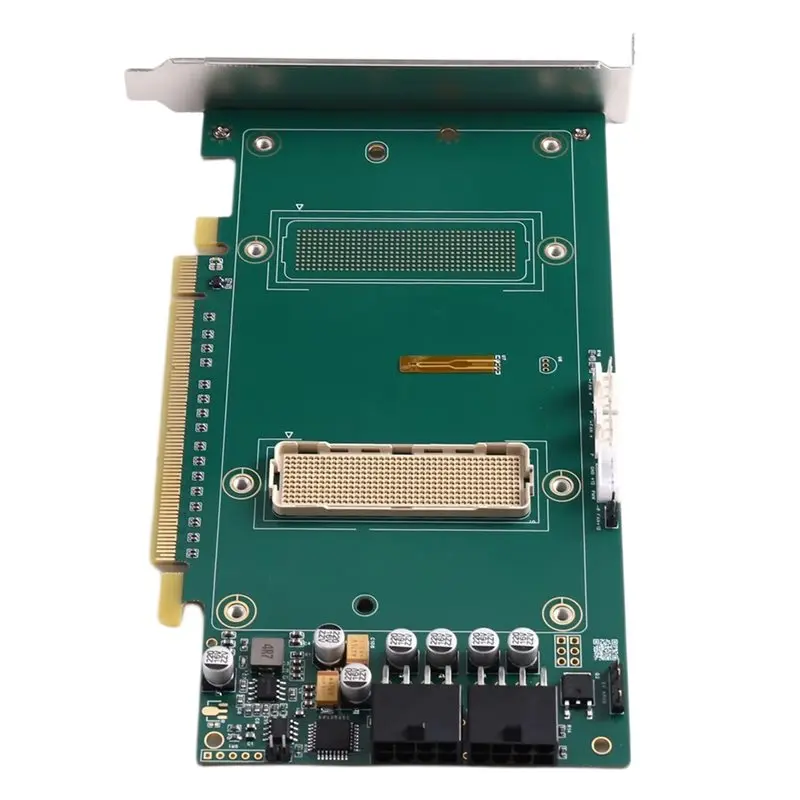 AU61-SXM2 To PCI-E X16 Adapter Board SXM2 To PCI-E X16 Expansion Card Graphics Card GPU Adapter Card
AU61-SXM2 To PCI-E X16 Adapter Board SXM2 To PCI-E X16 Expansion Card Graphics Card GPU Adapter Card