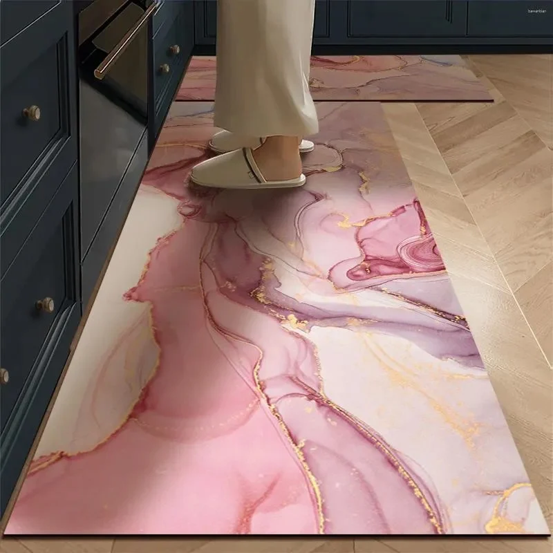 Kitchen Carpet Non-slip Waterproof Leather Floor Mat Imitation Marble Texture Large Size Rug PVC Home Decoration Foot Mats
Kitchen Carpet Non-slip Waterproof Leather Floor Mat Imitation Marble Texture Large Size Rug PVC Home Decoration Foot Mats