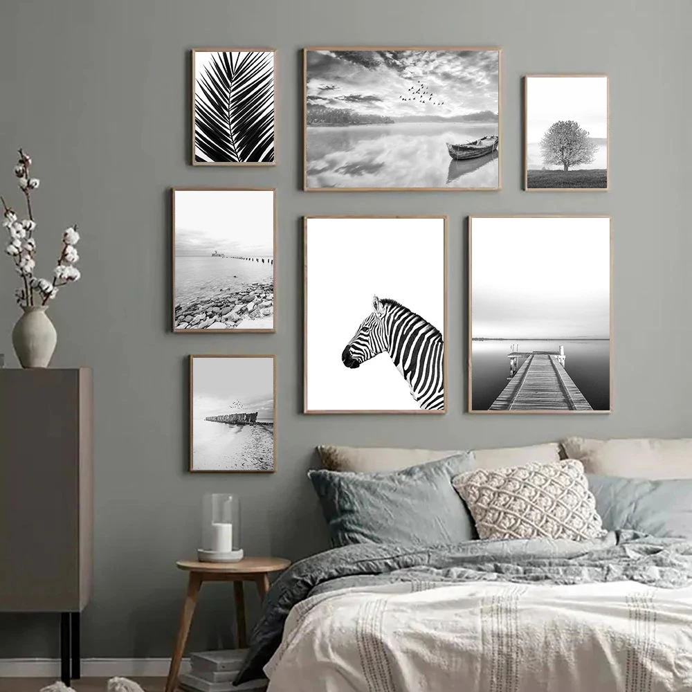 Black And White Sea Beach Boat Bridge Landscape Wall Art Canvas Painting Nordic Posters And Prints Pictures Living Room Decor
Black And White Sea Beach Boat Bridge Landscape Wall Art Canvas Painting Nordic Posters And Prints Pictures Living Room Decor