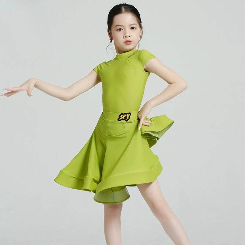 Children's girl Latin dance Cha-Cha dance ballroom dance new matte spandex professional competition outfit performance dress
Children's girl Latin dance Cha-Cha dance ballroom dance new matte spandex professional competition outfit performance dress