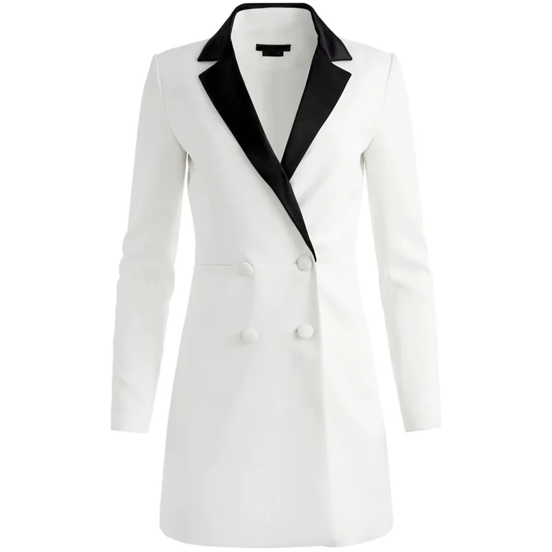 Colorblock Jacket for Women, Double Breasted Coat, Long Sleeve, Turn-Down Collar, Fashion, 23347
Colorblock Jacket for Women, Double Breasted Coat, Long Sleeve, Turn-Down Collar, Fashion, 23347